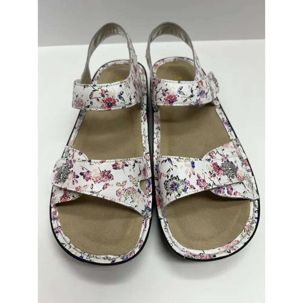Alegria Women’s Vienna Floral Sandals Comfort Classic Size 42 11.5/12 New
